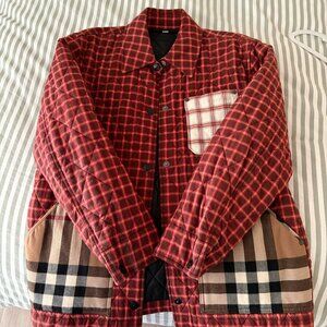 Cool Burberry red jacket